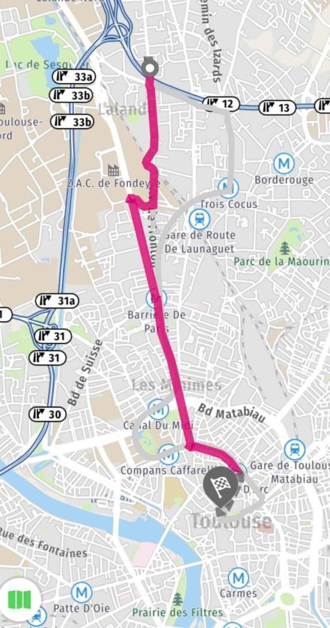 • Superbe 2 à 4 Personnes De 33m² En Rez-de-chaussée • Apartamento Toulouse